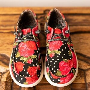 Ariat x Rodeo Quincy Rose and Polka Dot Hilo Shoes